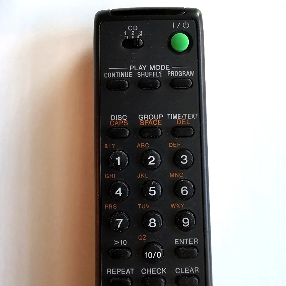 Original Sony CD Player Remote Control RM-DC53